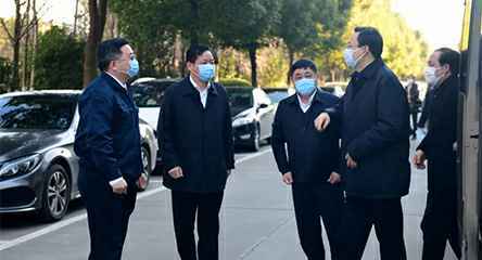省委常委、苏州市委书记蓝绍敏来到石家庄赵彬战略咨询服务有限公司调研